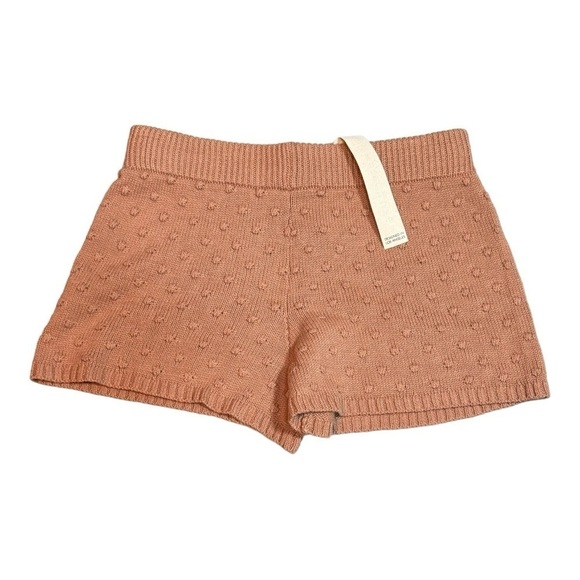 Saltwater Luxe Dobby Sweater Knit Short Set in Caramel NWT - Picture 8 of 11
